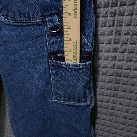 VTG BugleBoy 77 Jeans 36x32 Mens 90s Carpenter Relaxed Wide Leg Bootcut Workwear - Picture 10 of 16